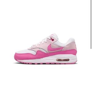 Nike Pink and White Sneakers